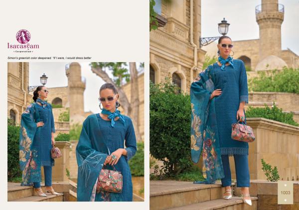 Isavasyam Sharvi Cotton Kurti Pant With Dupatta Collection